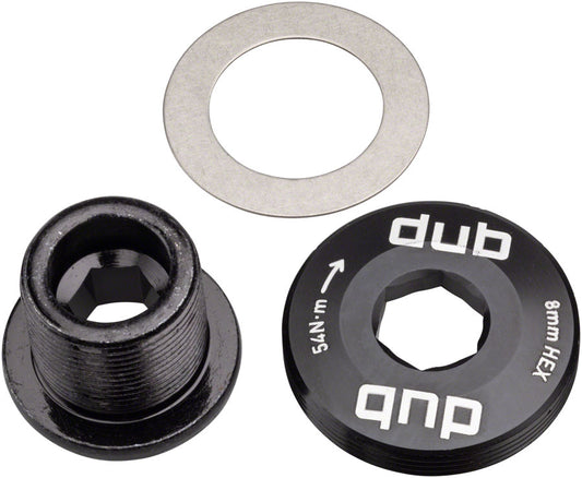 SRAM Self-Extracting Crank Arm Bolt Kit - M18/M30 DUB Steel Black-Goodwynn's