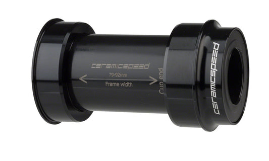 CeramicSpeed BBright Bottom Bracket - 24mm Spindle Black-Goodwynn's