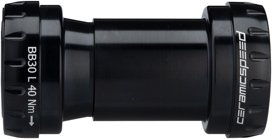 CeramicSpeed BB30 Road Bottom Bracket - 24mm Spindle Coated Races Black-Goodwynn'sGoodwynn's