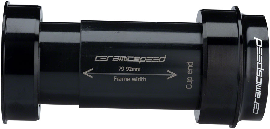 CeramicSpeed BBright Bottom Bracket - 24mm Spindle Coated Races Black-Goodwynn'sGoodwynn's