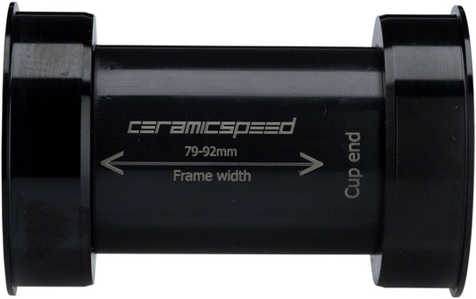 CeramicSpeed EVO386 Bottom Bracket - 86mm 24mm Spindle Black-Goodwynn's