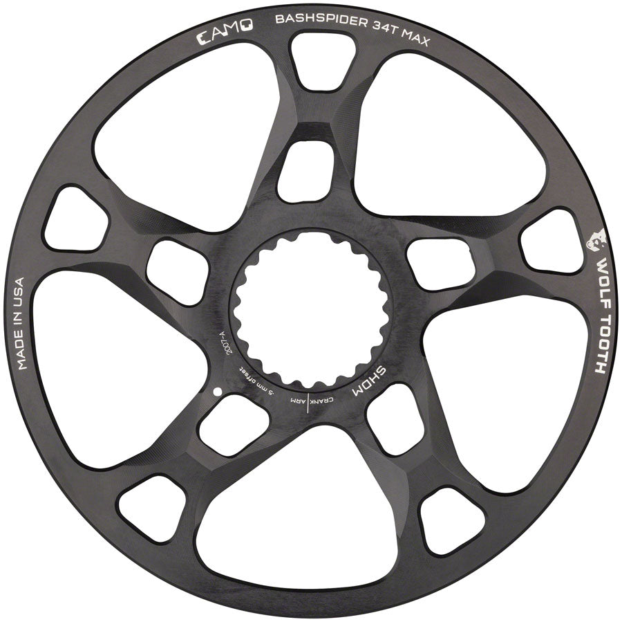 Wolf Tooth CAMO BashSpider for Shimano - M5 Boost 52mm Chainline 3mm Offset-Goodwynn'sGoodwynn's