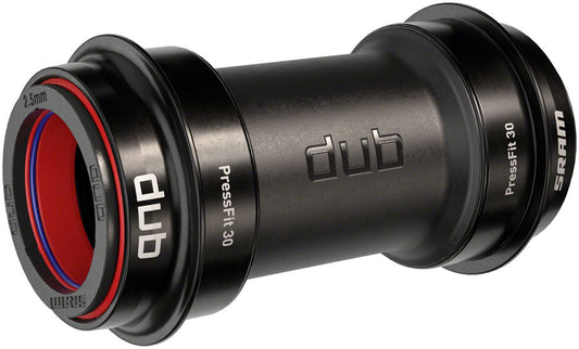 SRAM DUB Wide PressFit30 Ceramic Bottom Bracket - PF30 68/73mm 73 Road-Wide BLK-Goodwynn's
