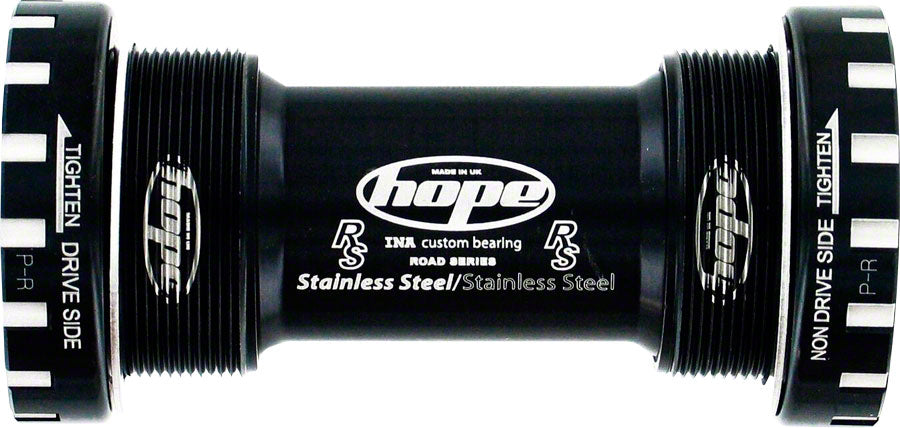Hope BSA30 Threaded Bottom Bracket - 68/73/83/100/120mm For 30mm Spindle Stainless BLK-Goodwynn'sGoodwynn's