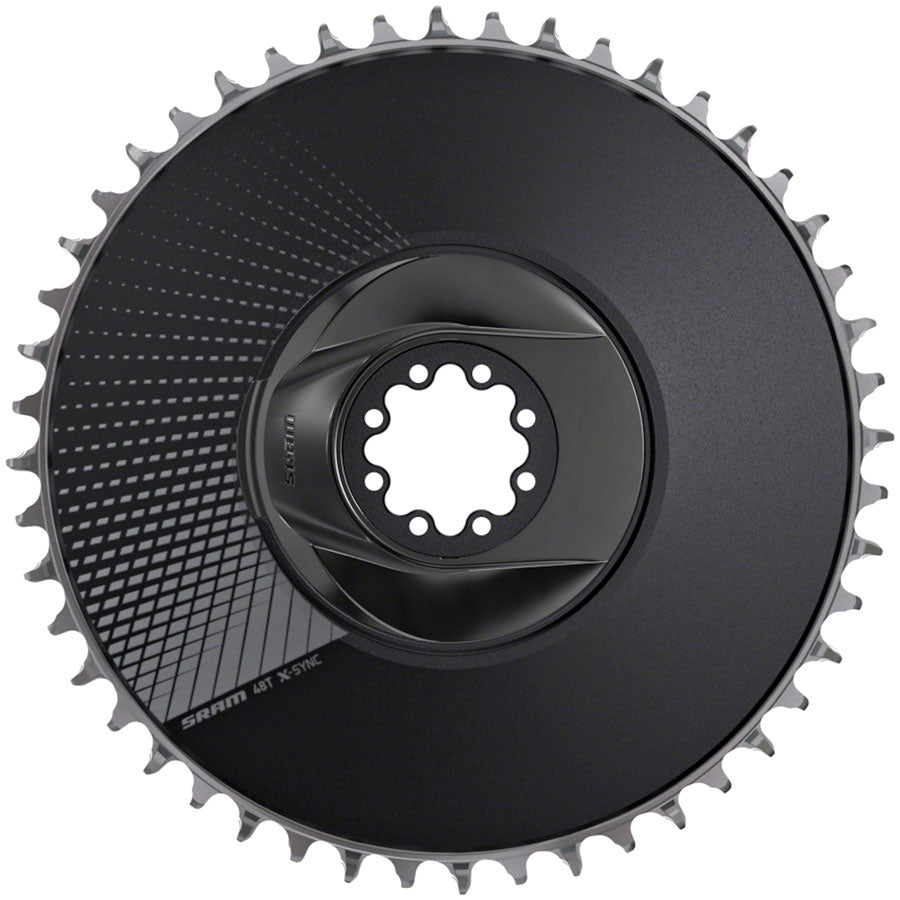 SRAM 48T X-Sync Aero Direct Mount Chainring Blast Black-Goodwynn'sGoodwynn's