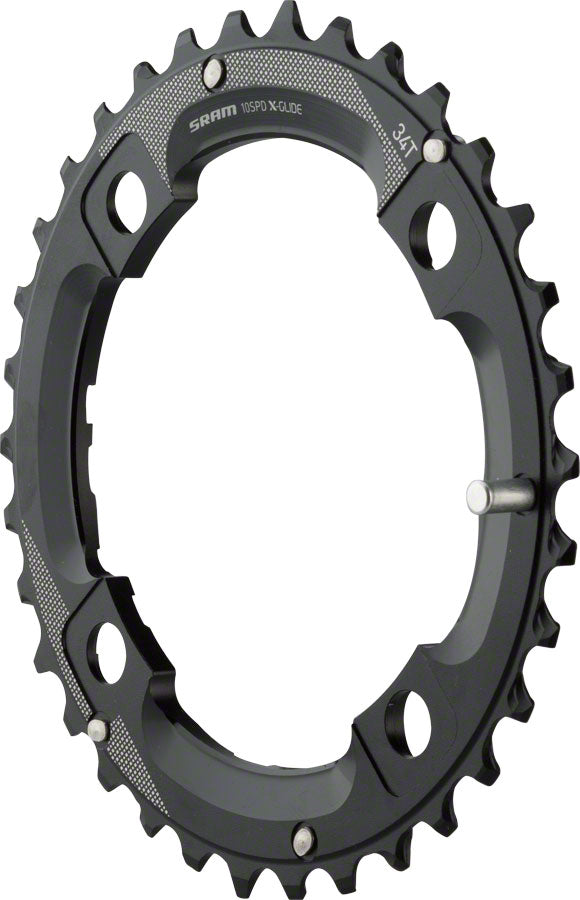 SRAM 34 Tooth 104mm BCD Outer Chainring With Medium Overshift Pin Use 22T-Goodwynn'sGoodwynn's