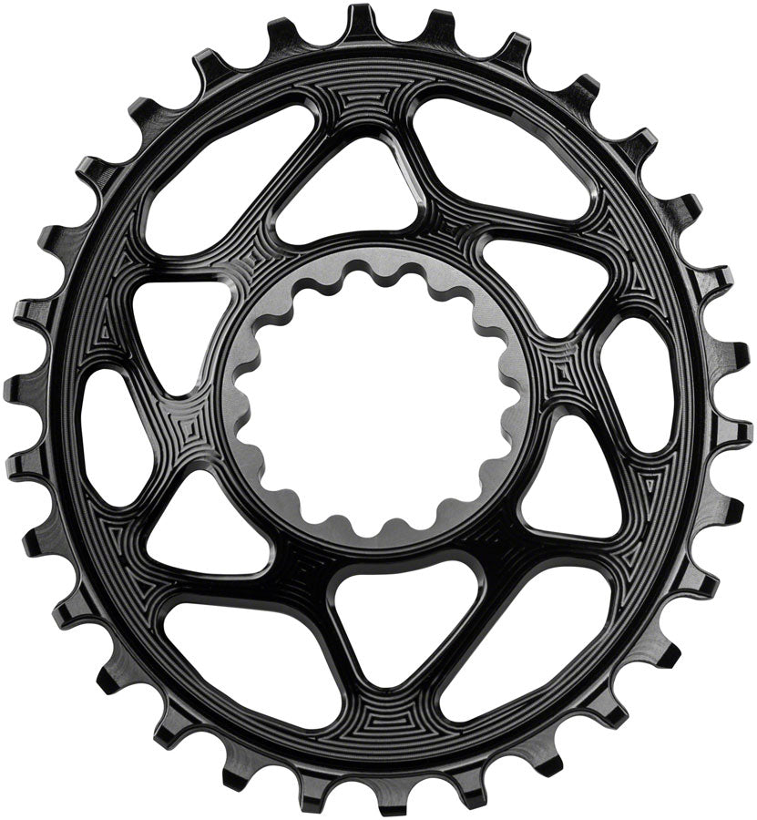 absoluteBLACK Oval Narrow-Wide Direct Mount Chainring - 30t e*thirteen Direct Mount 3mm Offset BLK-Goodwynn'sGoodwynn's