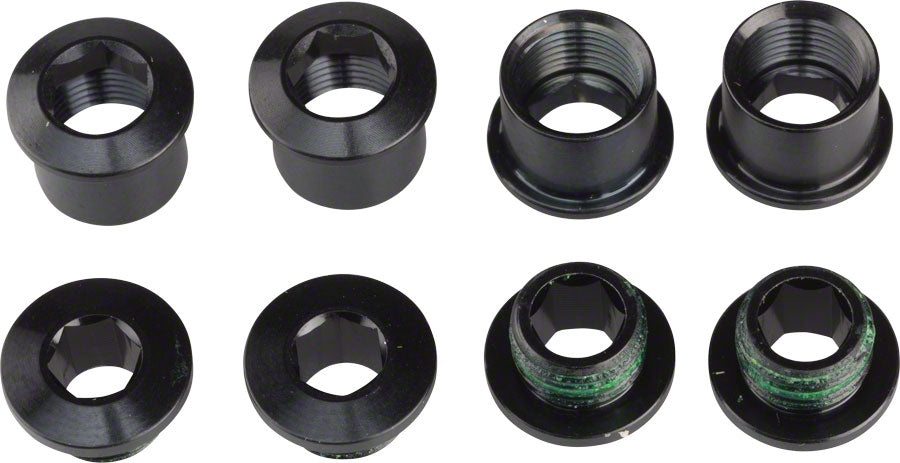 SRAM X01 Four Arm Chainring Bolt Kit Black-Goodwynn'sGoodwynn's