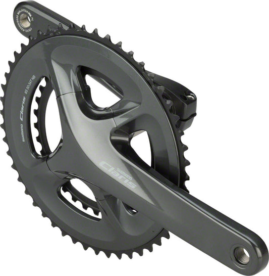 Shimano Claris FC-R2000 Crankset - 175mm 8-Speed 50/34t 110 BCD Hollowtech II Spindle Interface BLK-Goodwynn's