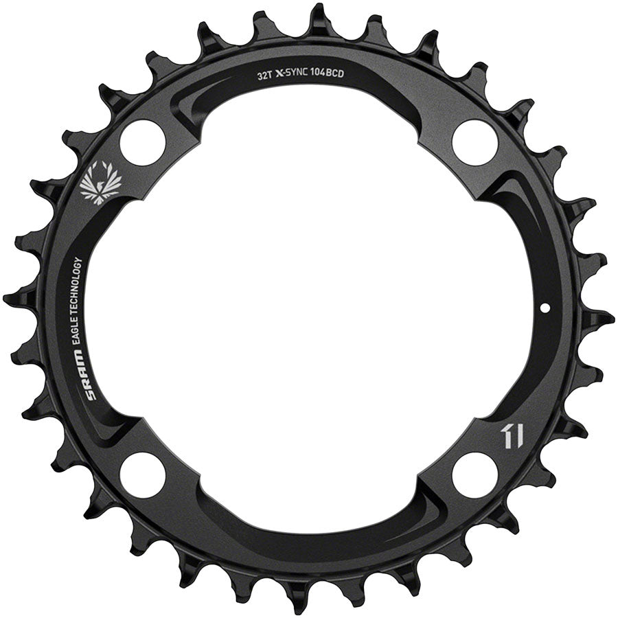 SRAM X-Sync 2 Eagle Chainring - 32t 104mm BCD 12-Speed Aluminum BLK Mahle-Goodwynn'sGoodwynn's