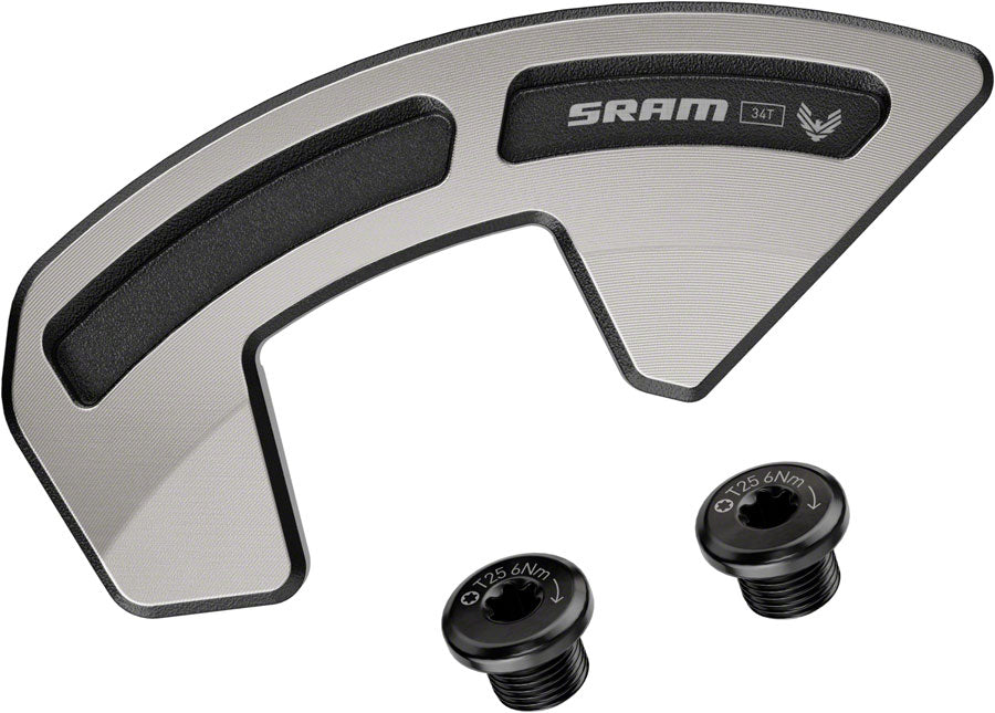 SRAM XX Eagle T-Type Single Ring Impact/Bash Guard Kit - For 34t Chainring D1-Goodwynn'sGoodwynn's