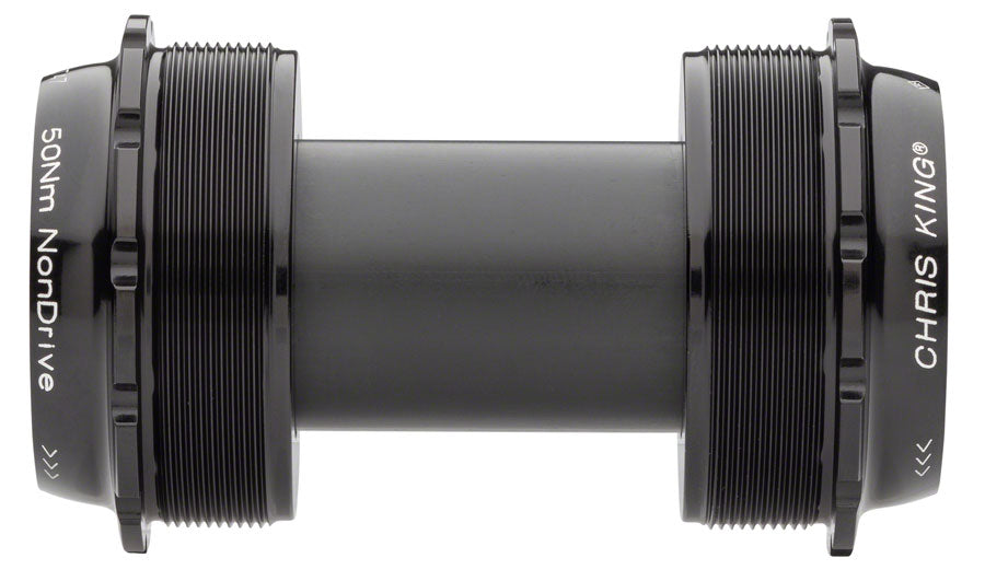 Chris King ThreadFit T47 24x Bottom Bracket Fit Kit 4 - T47 For Shimano Hollowtech II BLK-Goodwynn'sGoodwynn's