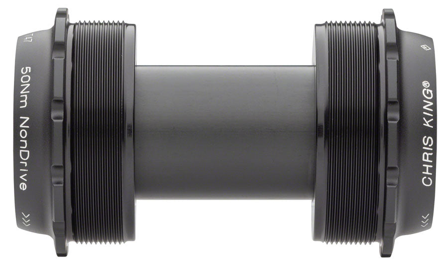 Chris King ThreadFit T47 24x Bottom Bracket Fit Kit 4 - T47 For Shimano Hollowtech II Matte Jet-Goodwynn'sGoodwynn's