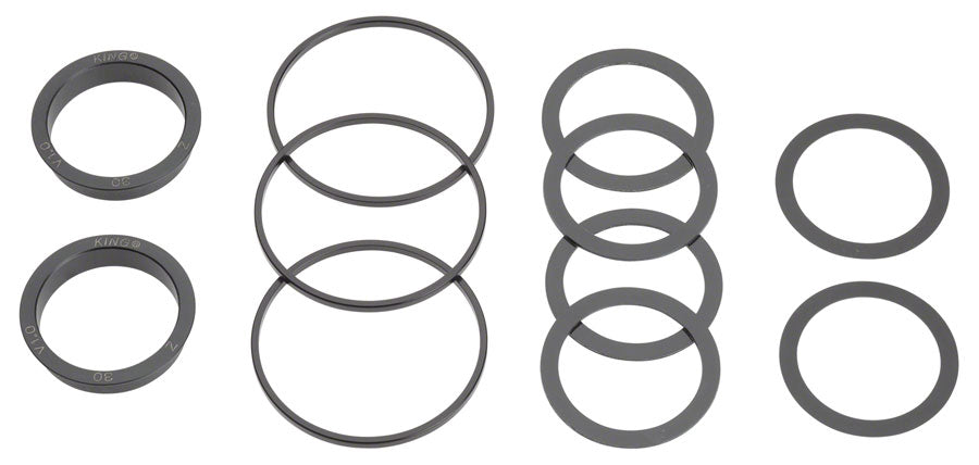 Chris King ThreadFit T47 30i Bottom Bracket Fit Kit 5 - T47 For 30mm Spindles Matte Jet-Goodwynn'sGoodwynn's