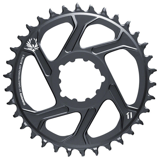 SRAM Eagle X-SYNC 2 Direct Mount Chainring - 32t Direct Mount 3mm Offset For Boost Lunar Grey-Goodwynn's