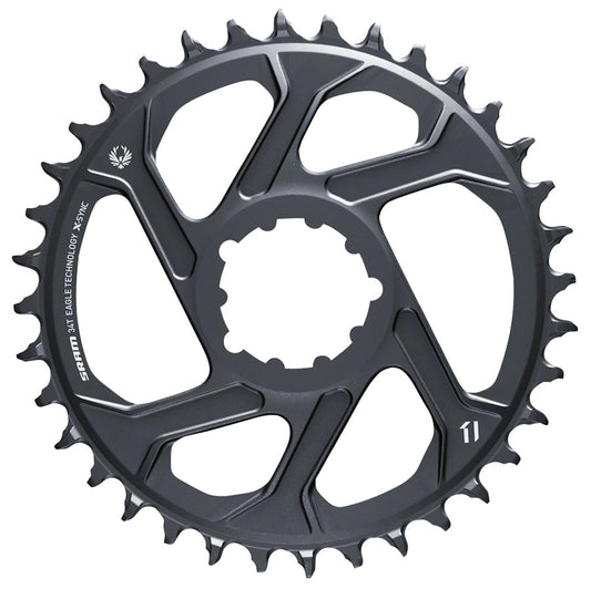 SRAM Eagle X-SYNC 2 Direct Mount Chainring - 34t Direct Mount 3mm Offset For Boost Lunar Grey-Goodwynn's