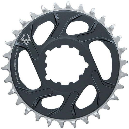 SRAM Eagle X-SYNC 2 Direct Mount Chainring - 30t Direct Mount -4mm Offset Lunar/Polar Grey-Goodwynn's