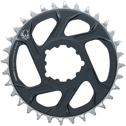 SRAM Eagle X-SYNC 2 Direct Mount Chainring - 32t Direct Mount 3mm Offset For Boost Lunar/Polar Grey-Goodwynn's