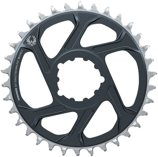 SRAM Eagle X-SYNC 2 Direct Mount Chainring - 34t Direct Mount 3mm Offset For Boost Lunar/Polar Grey-Goodwynn's