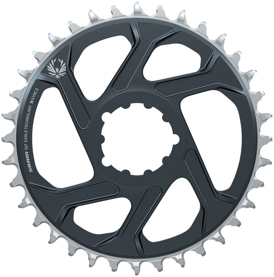 SRAM Eagle X-SYNC 2 Direct Mount Chainring - 36t Direct Mount 3mm Offset For Boost Lunar/Polar Grey-Goodwynn'sGoodwynn's