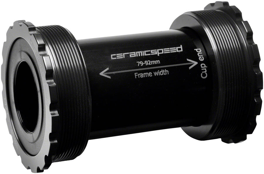 CeramicSpeed T47/86 Bottom Bracket - SRAM DUB Road Coated Races Black-Goodwynn'sGoodwynn's
