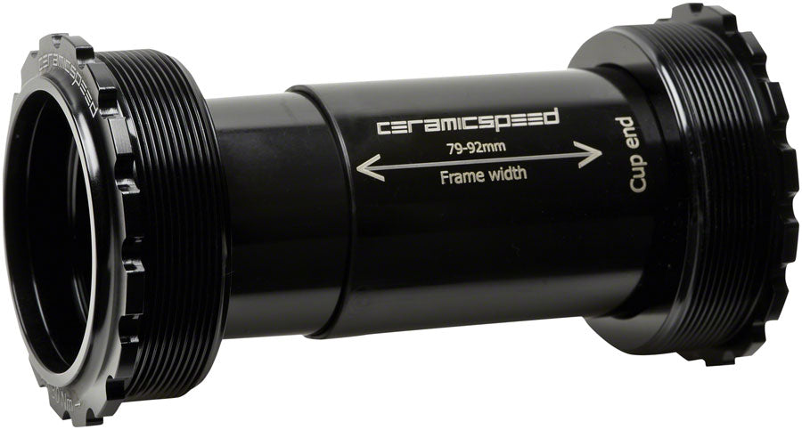 CeramicSpeed T47/86 Bottom Bracket - Campagnolo Ultra Torque Coated Races BLK-Goodwynn'sGoodwynn's