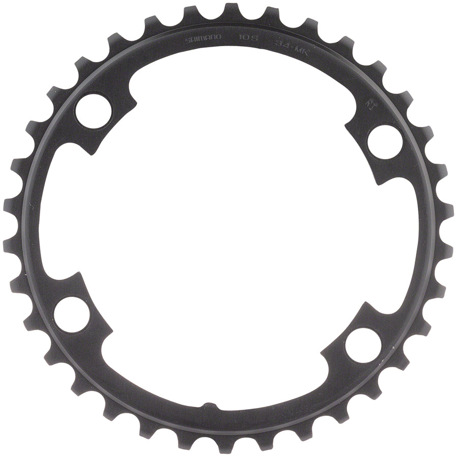 Shimano Tiagra FC-4700 Chainring - 34t 110 BCD Asymmetric Black-Goodwynn'sGoodwynn's