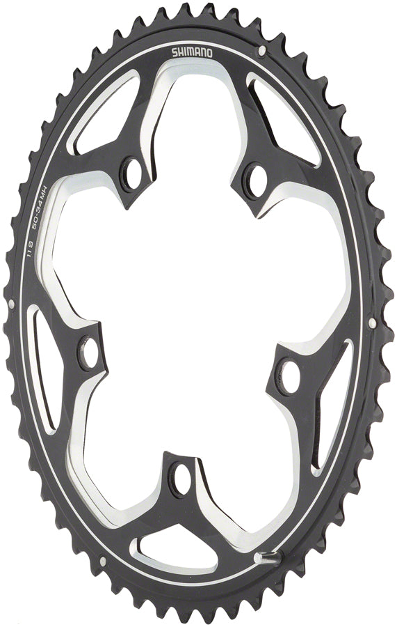 Shimano RS500 Chainring - 52t 110 BCD 5-Bolt 11-Speed Black-Goodwynn'sGoodwynn's