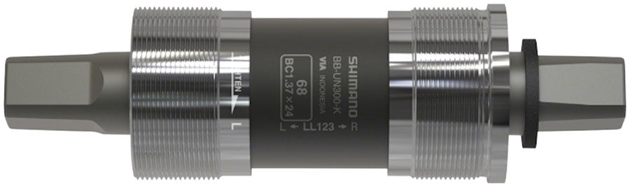 Shimano BB-UN300-K Bottom Bracket - English 68 x 117.5mm Spindle Square Taper JIS For Chain Case-Goodwynn'sGoodwynn's