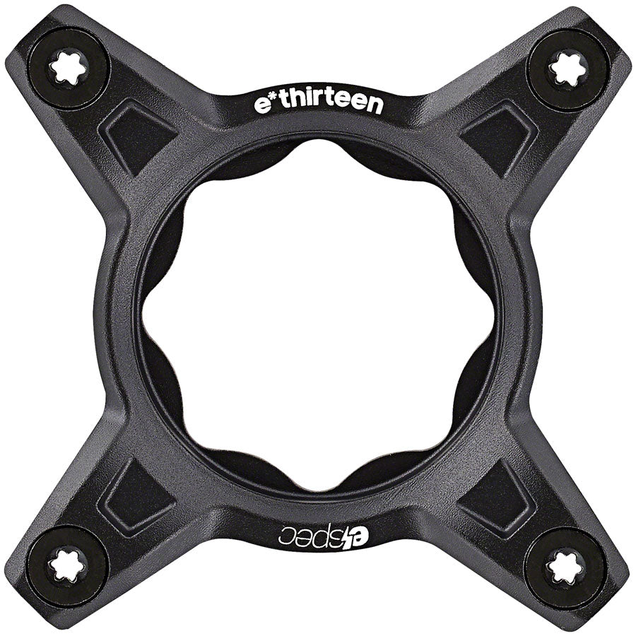e*thirteen e*spec 104BCD Aluminum Direct Mount Spider - 104BCD 55mm CL Incl. Bolts TQ HPR50 BLK-Goodwynn'sGoodwynn's