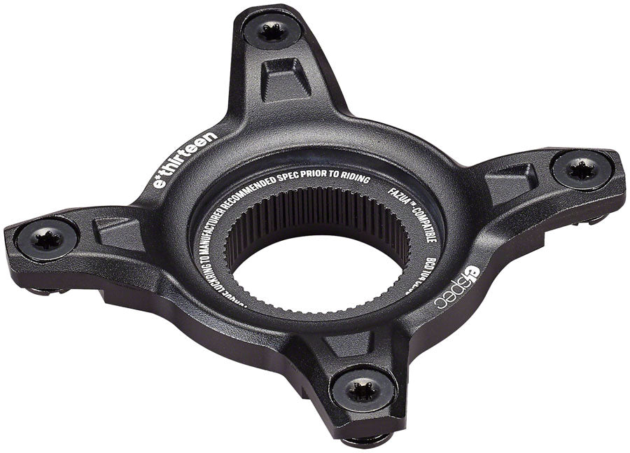 e*thirteen e*spec 104BCD Aluminum Direct Mount Spider - 104BCD 55mm CL Incl. Bolts Fazua Ride 60 BLK-Goodwynn'sGoodwynn's