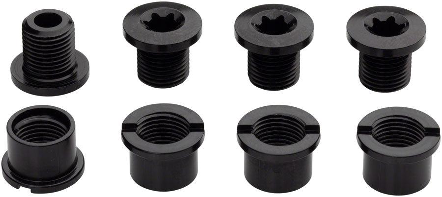 Easton M8 Alloy Chainring Bolts and Nuts 4-Pack-Goodwynn'sGoodwynn's