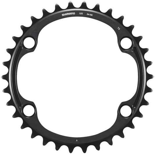 Shimano Dura-Ace FC-R9200 12-Speed Chainring - 34t Asymmetric 110 BCD BLK NK