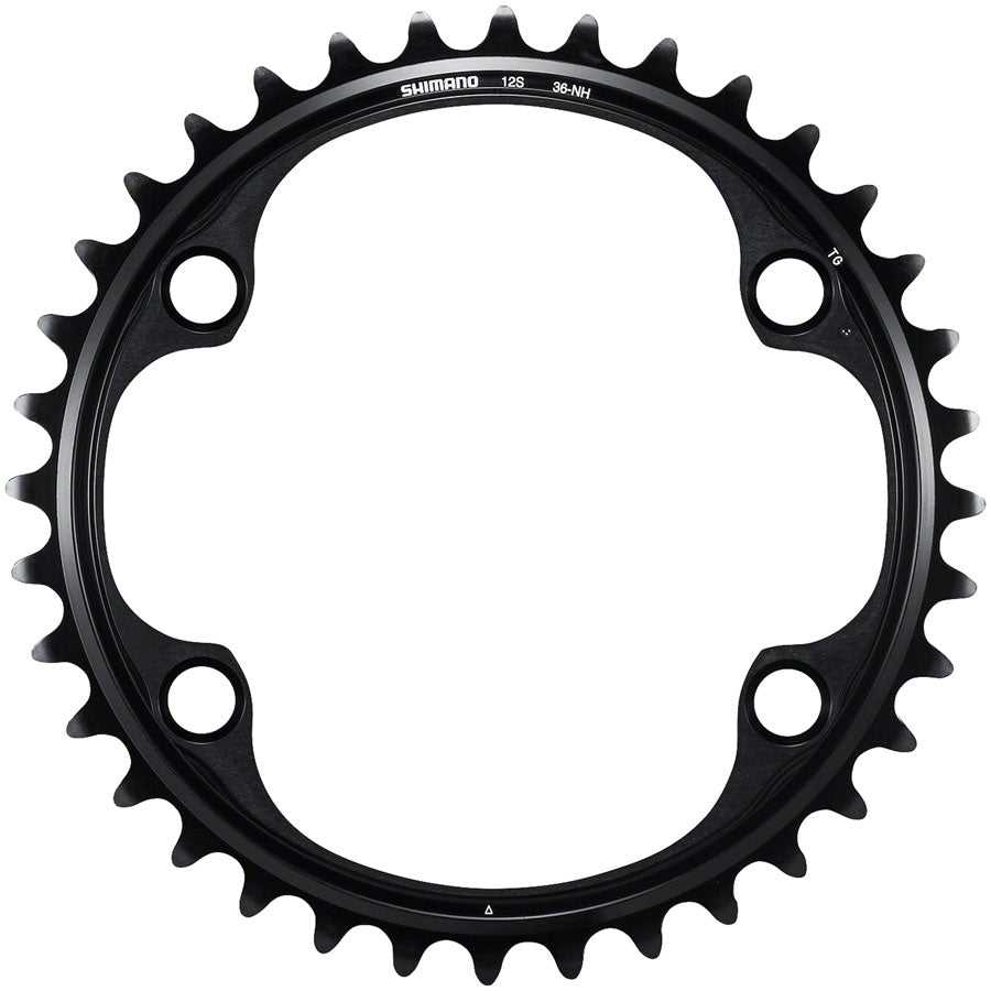 Shimano Dura-Ace FC-R9200 12-Speed Chainring - 36t Asymmetric 110 BCD BLK NH-Goodwynn'sGoodwynn's