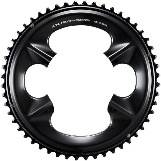 Shimano Dura-Ace FC-R9200 12-Speed Chainring - 52t Asymmetric 110 BCD BLK NH-Goodwynn's