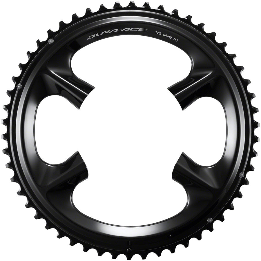 Shimano Dura-Ace FC-R9200 12-Speed Chainring - 54t Asymmetric 110 BCD BLK NJ-Goodwynn'sGoodwynn's