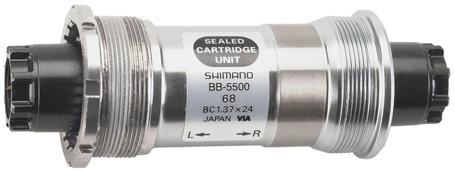 Shimano 105 BB-5500 68x118.5mm Octalink V1 Spline English Bottom Bracket-Goodwynn'sGoodwynn's