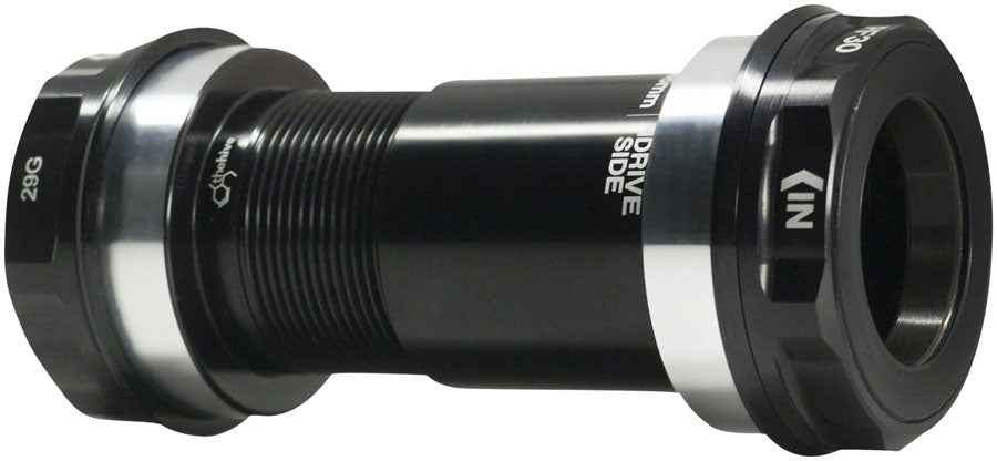 e*thirteen PF30 ThreadFit Bottom Bracket - 68/73/83mm For all e*thirteen Base Cranks 24mm Spindle BLK-Goodwynn'sGoodwynn's