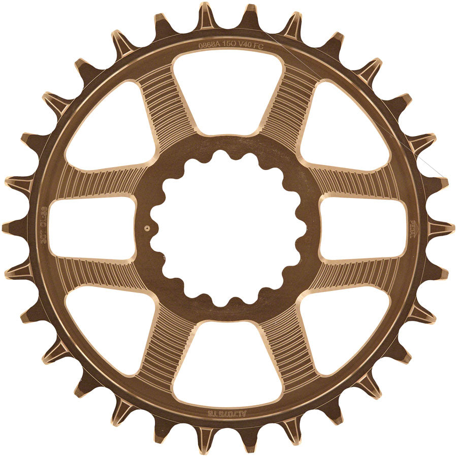 e*thirteen Helix R Guidering - 30t 11/12-Speed 52/55mm Flip Flop CL 3/5mm Offset e*thirteen DM Bronze-Goodwynn'sGoodwynn's