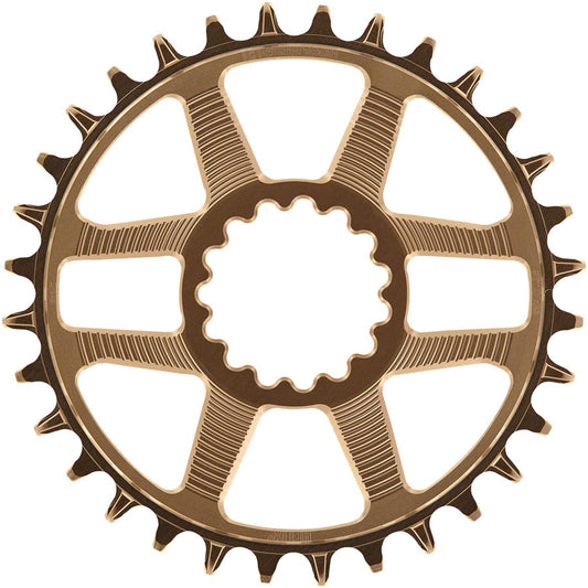 e*thirteen Helix R Guidering - 32t 11/12-Speed 52/55mm Flip Flop CL 3/5mm Offset e*thirteen DM Bronze-Goodwynn's
