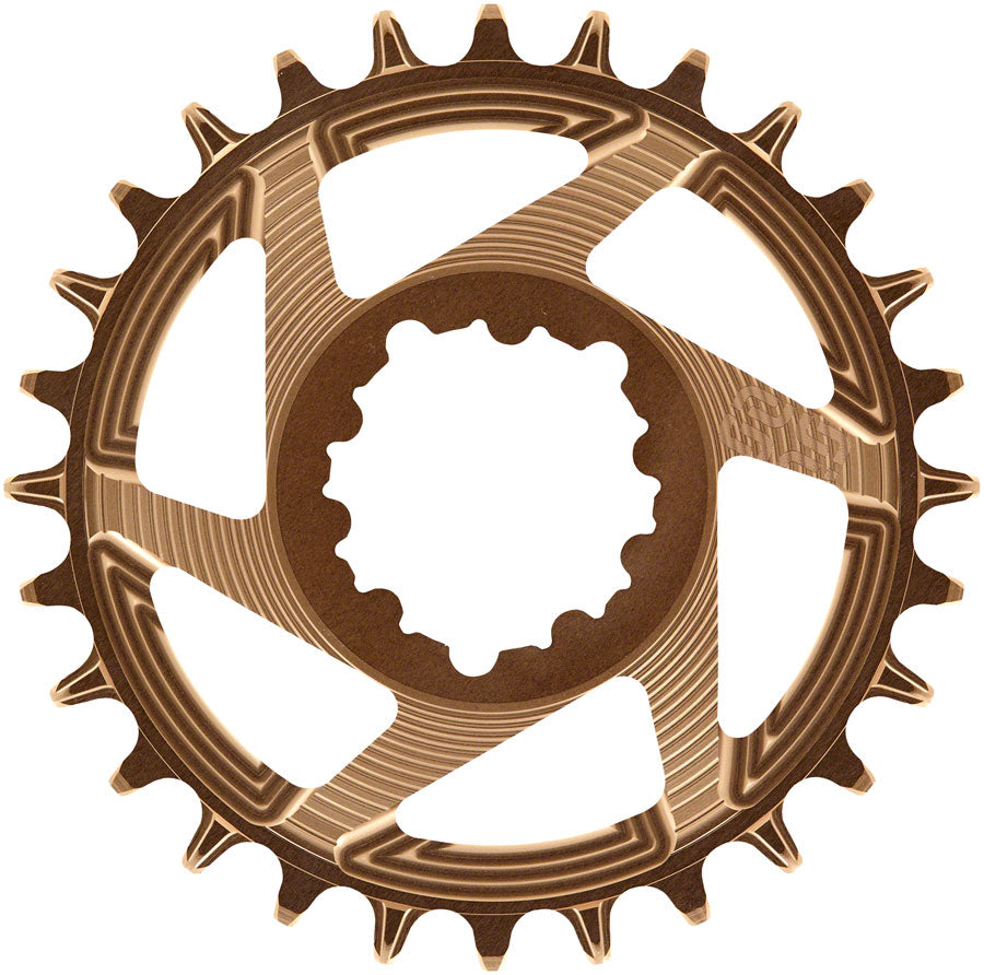 e*thirteen Helix R Guidering - 28t 11/12-Speed 3mm Offset SRAM 3-Bolt DM Bronze-Goodwynn'sGoodwynn's
