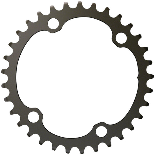 SRAM Force 2x12-Speed Inner Chainring - 35t 107 BCD 4-Bolt Blast BLK For use 48t Outer-Goodwynn's