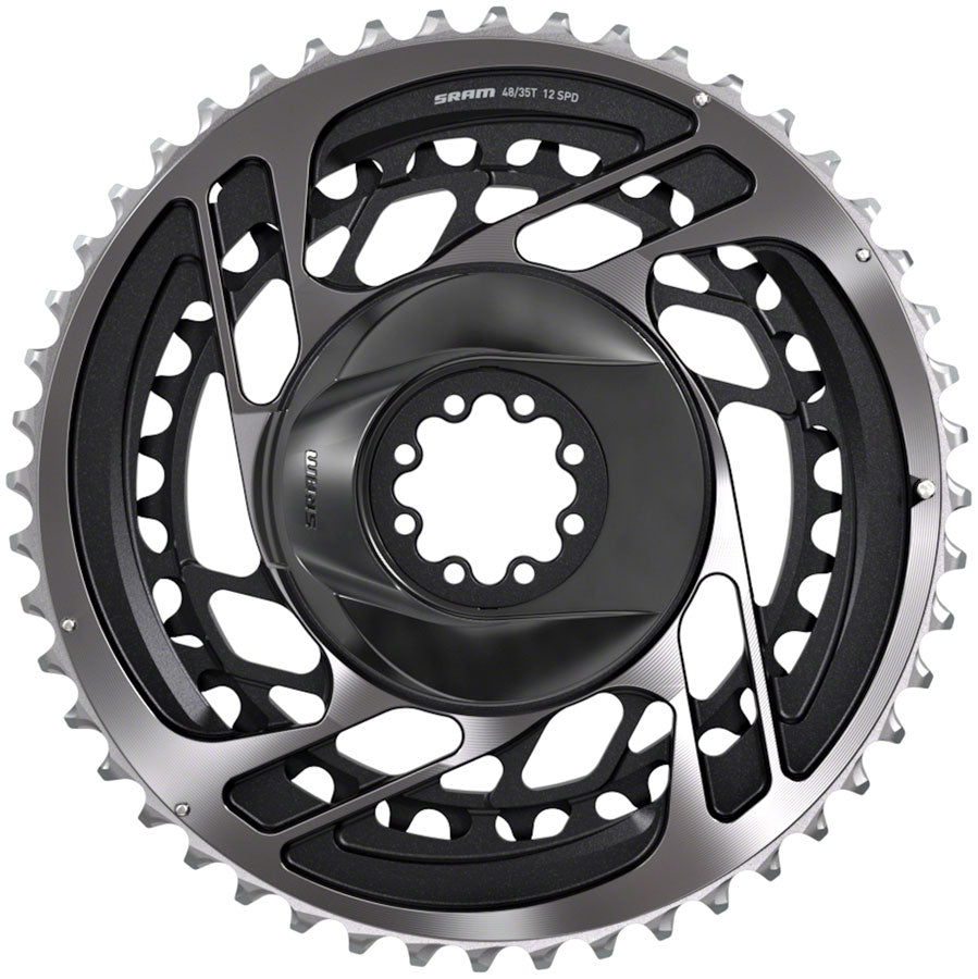 SRAM Red AXS Direct-Mount 48/35t 2x12 speed Chainring Set Polar Gray