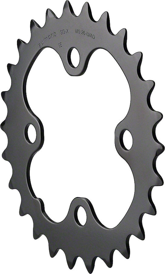 Shimano SLX M660/5 26t 64mm 9-Speed LX T671 10-Speed Inner Chainring Black-Goodwynn's