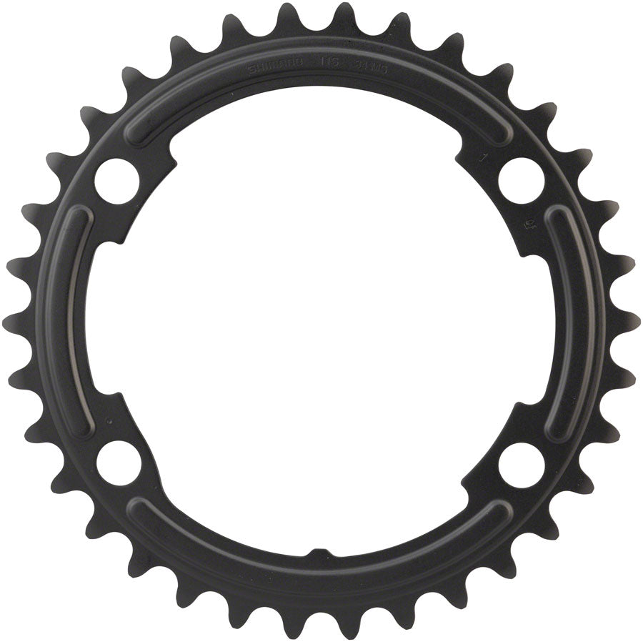 Shimano 105 FC-R7000 34t 4x110 bcd Asymmetric Chainring Black-Goodwynn'sGoodwynn's