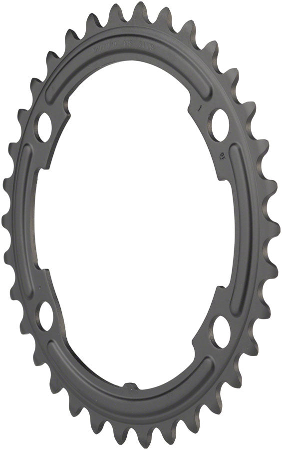 Shimano 105 FC-R7000 34t 4x110 bcd Asymmetric Chainring Black-Goodwynn'sGoodwynn's