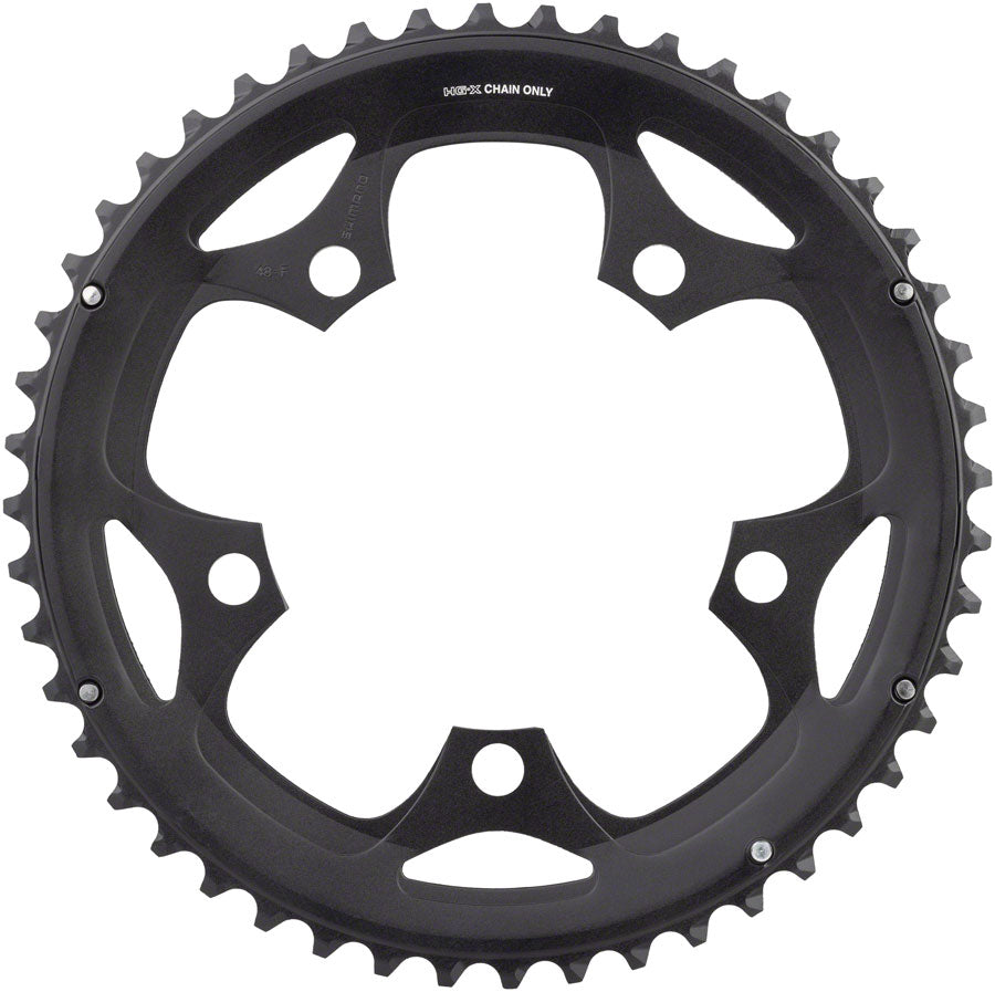 Shimano FC-R460 Chainring - 48t 5-Bolt 110 BCD Black-Goodwynn'sGoodwynn's