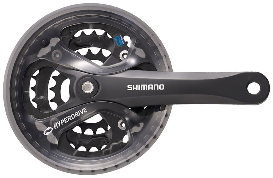 Shimano Acera FC-M361 Crankset - 175mm 7/8-Speed 42/32/22t 104/64 BCD Square Taper JIS Spindle Interface BLK-Goodwynn'sGoodwynn's