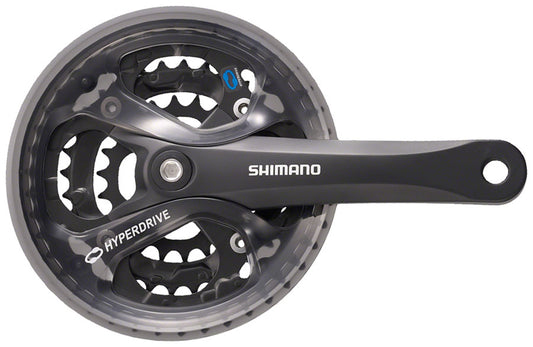 Shimano Acera FC-M361 Crankset - 175mm 7/8-Speed 42/32/22t 104/64 BCD Square Taper JIS Spindle Interface BLK-Goodwynn's