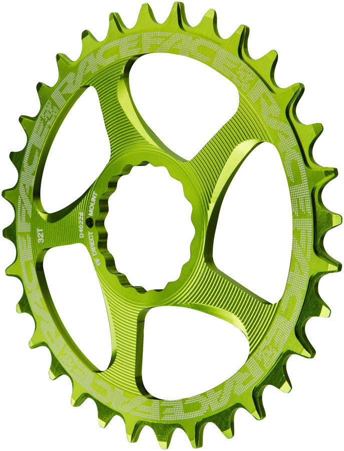 RaceFace Narrow Wide Chainring: Direct Mount CINCH 36t Green-Goodwynn'sGoodwynn's